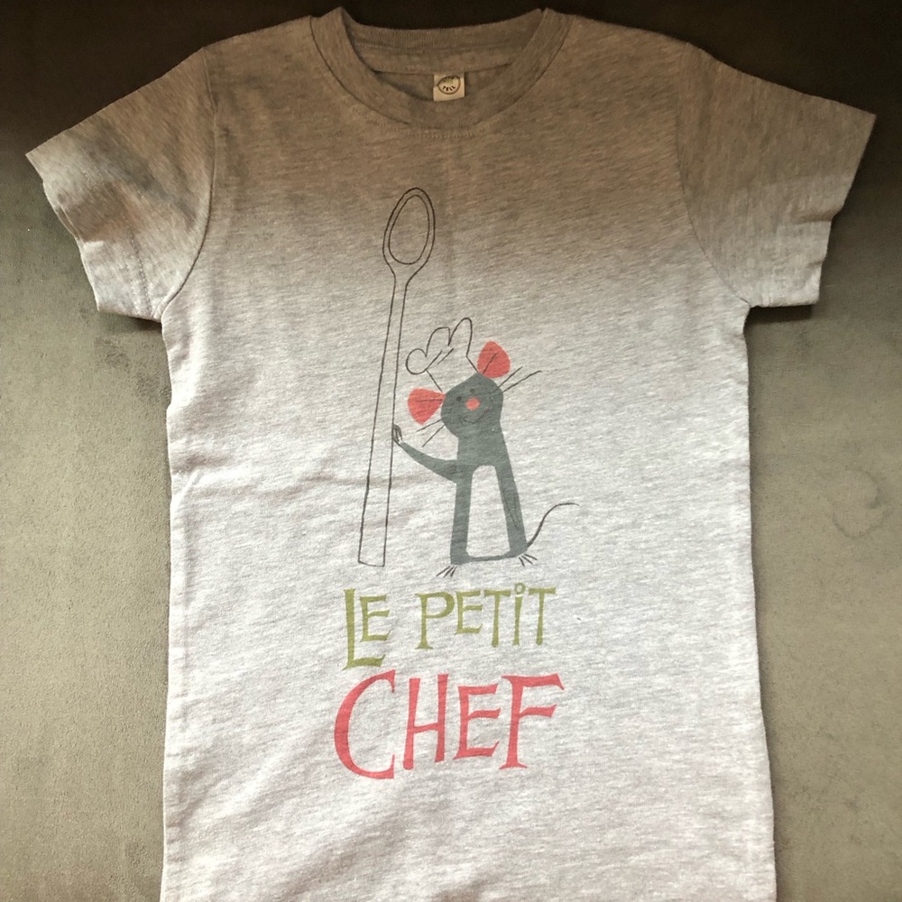 Kids Ratatouille Remy Le Petit Chef t shirt tee size xs